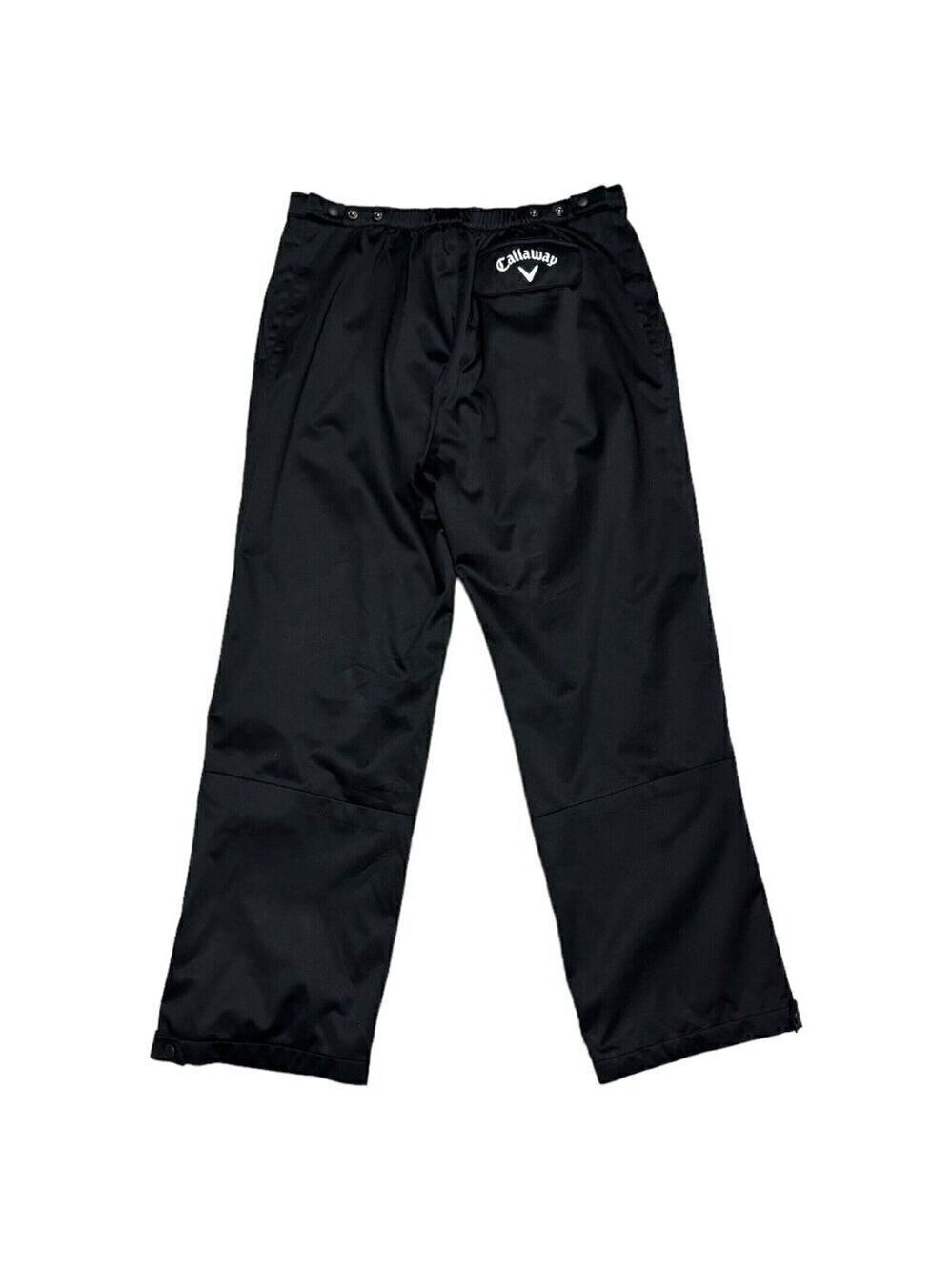 Callaway GOLF Water Resistant Black Casual Summer Spring Fall Pants Size Medium
